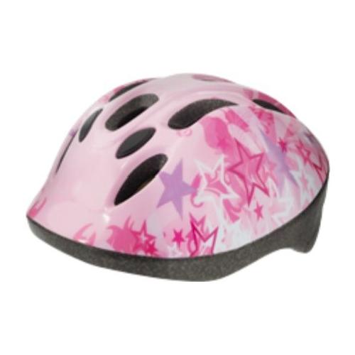 Bonin Casco Bambini taglia XS/S 48-52 Infusion Rosa stars IVC303