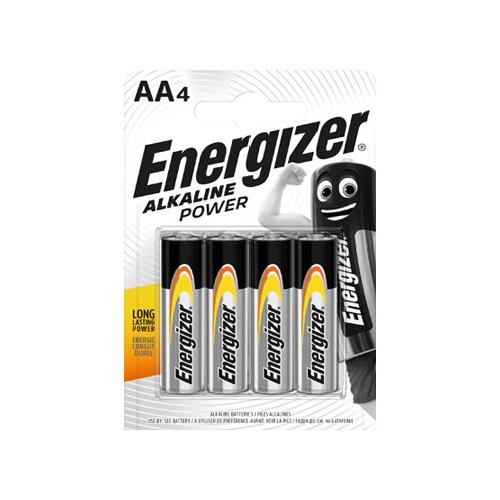 Energizer Batteria Stilo AA Alcalina ALKALINE POWER 4pz E300132900