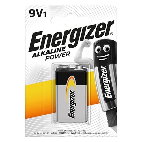 Energizer Batteria Transistor 9V Alcalina ALKALINE POWER 1pz