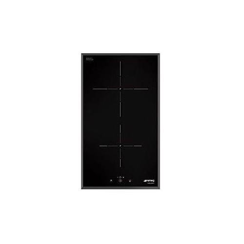 Smeg Piano cottura induzione 2 zone UNIVERSALE SI5322B Black (30cm)