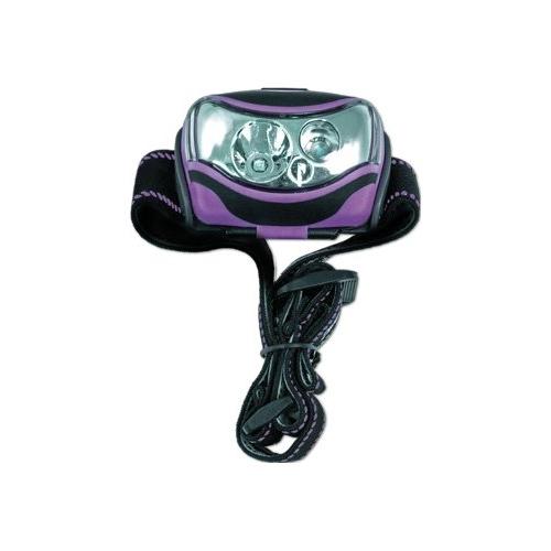 Varta Torcia elettrica frontale Sports Headlight viola e nero LED 1W 120 lm 18630 101 421
