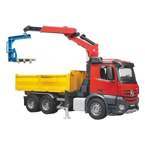Bruder Camion con Carica Muletto 03651 SME