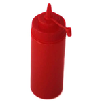 Flacone dosatore con tappo 360 ml rosso 1285R36 Ilsa