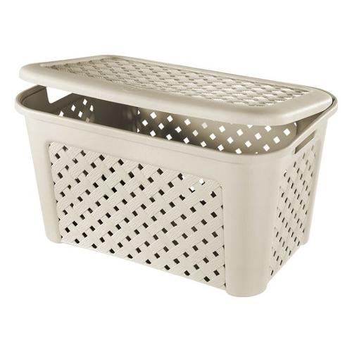 Tontarelli Cesta con coperchio (58x38x33cm) ARIANNA Angora 8105407210