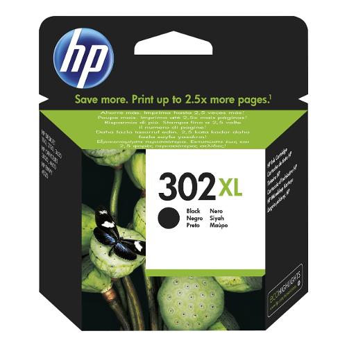 Hp Cartuccia stampante Series 302 Nero XL F6U68AE 301