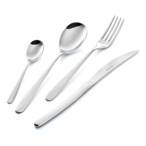 Set posate tavola 24pz GRIFFE Acciaio lucido COF24GR 10