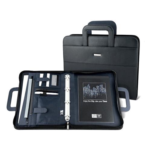 Niji Porta blocco A4 Professional CITY TIME Nero 4853 N
