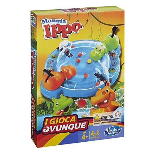 Hasbro Gioco viaggio Travel Mangia Hippo GAMING B1001103