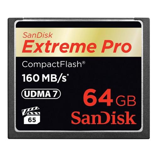 Sandisk CompactFlash 64GB EXTREME Pro SDCFXPS 064G X46