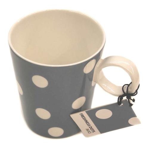 LIVELLARA - Tazza Mug Pois giallo Freshness