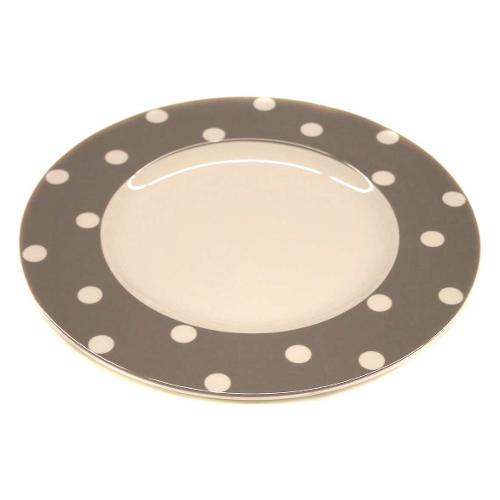 Livellara Piatto piano Porcellana (29cm) FRESHNESS DOTS Tortora A0436A56
