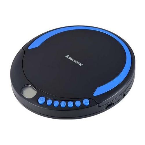 Lettore CD portatile Dm 1550 MP3 Nero e Blu 109550