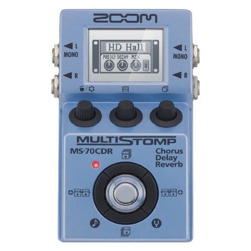 Zoom Multieffetto chitarra MULTISTOMP Ms 70 Cdr Blu