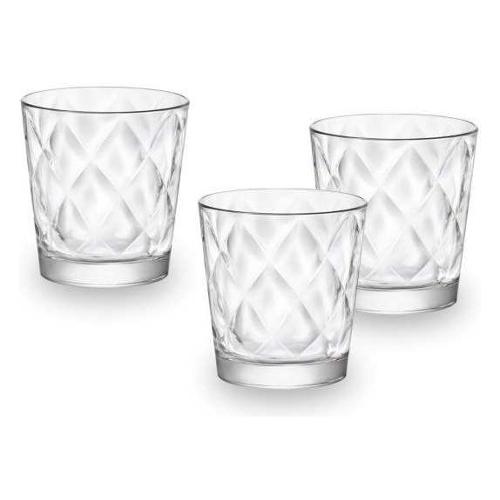 Bormioli Rocco Set bicchieri Acqua 3 pz (240ml) KALEIDO Trasparente