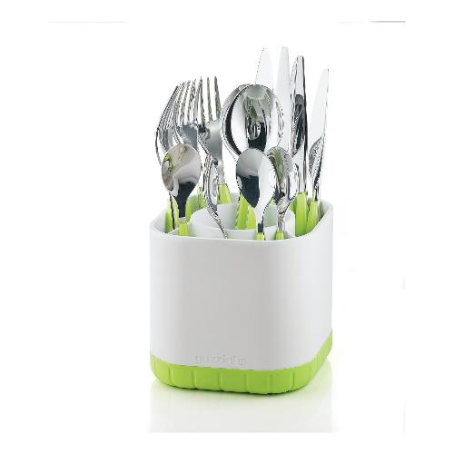 Guzzini Scola posate MY KITCHEN Verde e Bianco 29010084