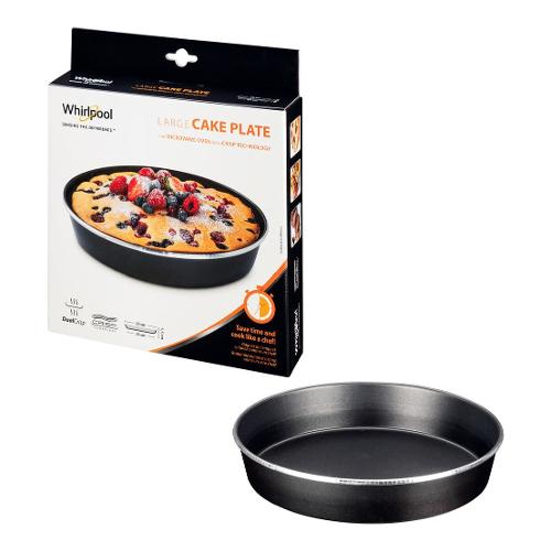 Whirlpool Teglia crisp tortiera Antiaderente (29cm) Nero AVM285