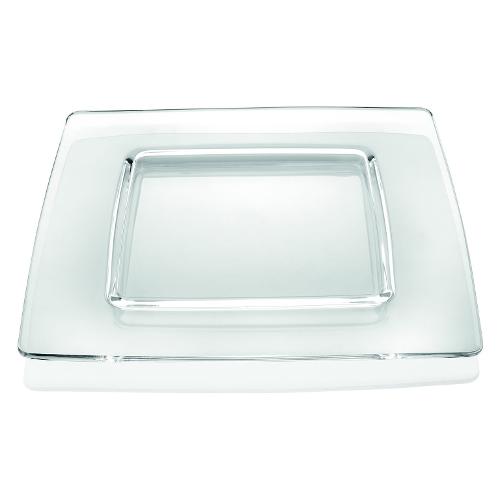 Iw Sottopiatto Vetro (33x33cm) ARIA Trasparente 7666 11