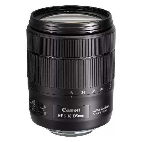 Canon Super Zoom EOS Ef S 18 135mm F 3.5 5.6 Is Usm Black 1276C005