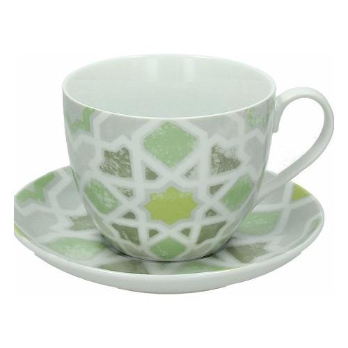 Andrea Fontebasso Tazza con piatto (710ml) Hellas MILK & COFFEE Verde ML012714127