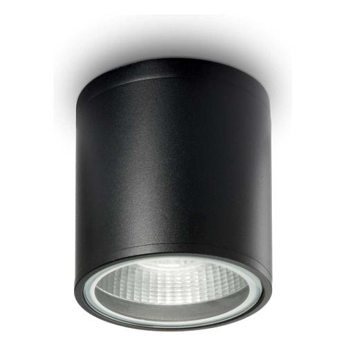 Ideal Lux Plafoniera da esterno GUN pl1 Nero (11,5x11cm) 122687 1 luce - GU10 - Max 28W