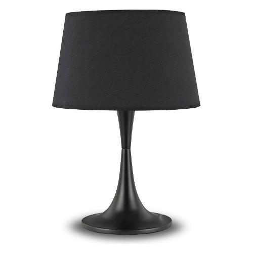 Ideal Lux Lampada tavolo LONDON tl1 big Nero (32x48,5cm) 110455 1 luce - E27 - Max 60W