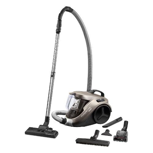 Rowenta Aspirapolvere COMPACT POWER Cyclonic Nero e Titanio RO3786EA 750W
