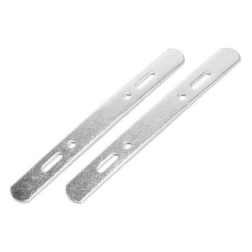 Bonin Set piastre cestino bici Zincato CMP450
