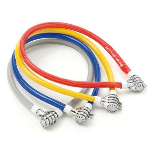 Bonin Lucchetto bici combinazione a 3 dischi Assortito ILL197 (58 cm)