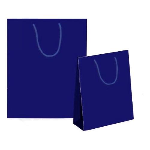 Marpimar Shopper regalo (26x12x32 cm) Luxury Blu LX14