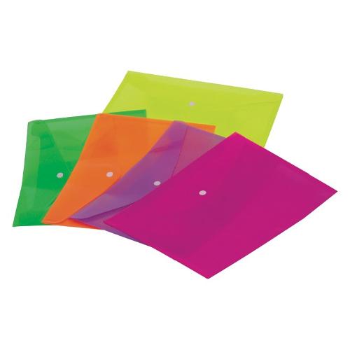 Arda Set cartelline a busta con clips 5 pz Assortito (33,3x23,5 cm) 241FLU