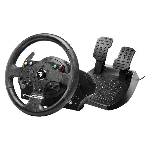 Volante e pedaliera simulatore guida Thrustmaster 4460184 T128 Black