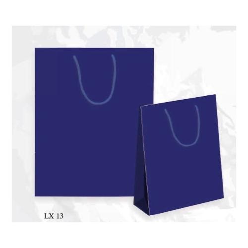 Marpimar Shopper regalo (31,5x12x45 cm) Luxury Blu LX13