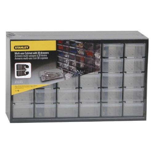 Stanley Porta minuteria 30 Cassetti Nero (36,5x15,5x22,5 cm) 193980