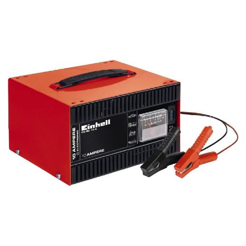 Einhell Caricabatterie automatico auto e moto per Pb WET, AGM 5-200 Ah 12 V Bt Bc 10 1050821
