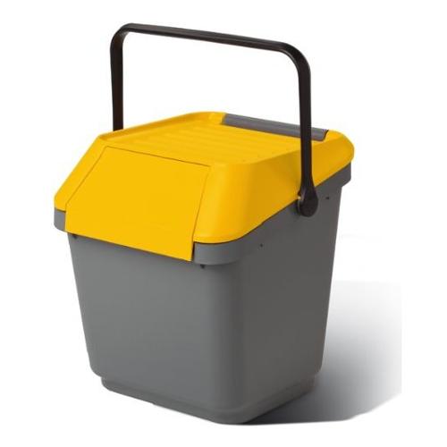 Stefanplast Pattumiera 42551 amica eco space giallo Pattumiere