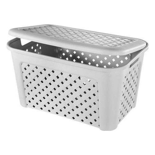 Tontarelli Cesta con coperchio (58x38x33cm) ARIANNA Angora 8105407112