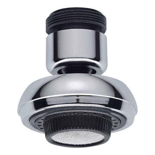 Idro Bric Rompigetto rubinetto snodato doppio getto BUBBLE filettato F/M 22/24 cromo 07212098