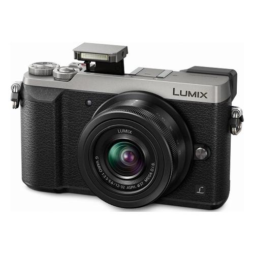 Panasonic Fotocamera mirrorless 16Mpx LUMIX Kit G Vario 12 32 mm Argento DMC GX80KEGS