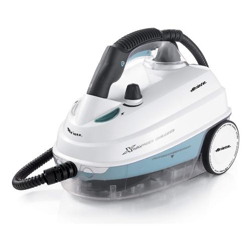 Ariete Pulitore a vapore Xvapor Deluxe Bianco e Azzurro 00P414602AR0