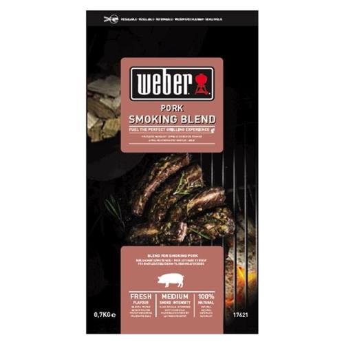 Weber Legna affumicatura WOOD CHIPS Pork Smoking Blend Sacchetto 700 gr 17664