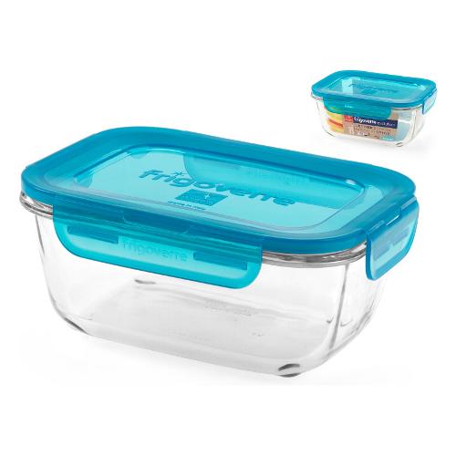 Bormioli Rocco Contenitore alimenti (1L) FRIGOVERRE EVOLUTION Azzurro