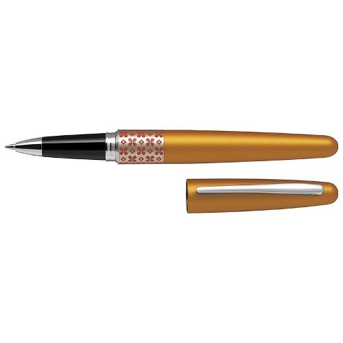 Pilot Penna sfera roller cappuccio Flower Orange RETRO POP tratto Medio - 0,7 mm Nero 3800177