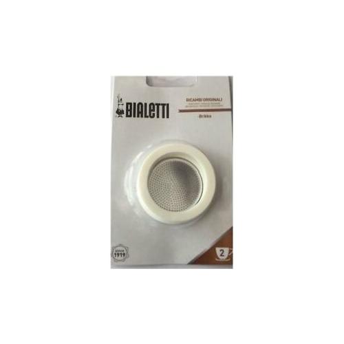 Bialetti Set guarnizioni e filtro caffettiera 2 Tazze 3 pz BRIKKA 0800013