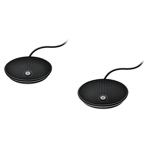 Logitech Microfono USB GROUP Espansione Black 989 000171