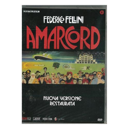 Cecchi Gori Home Video DVD Amarcord (Nuova Versione Restaurata) - Federico Fellini PSV21516