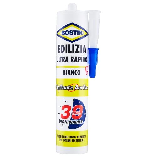 Uhu Bostik Silicone acrilico Ultra Rapido bianco tubo cartuccia 300 ml D0334