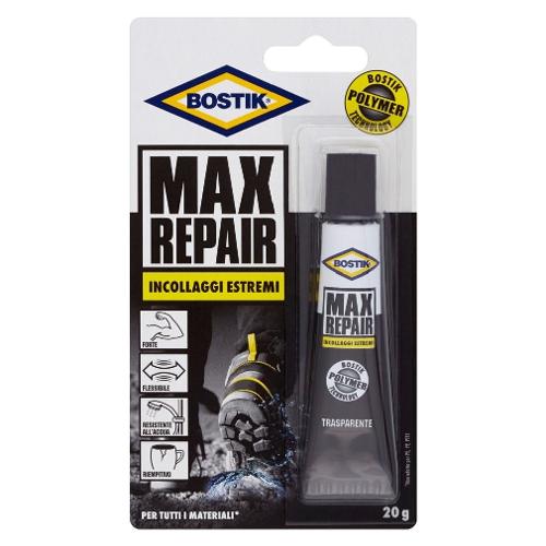 Collante a contatto universale Max Repair Trasparente tubetto 20 gr 64379