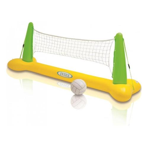 Intex Rete pallavolo galleggiante (239x64x91cm) Arancio e Verde 56508