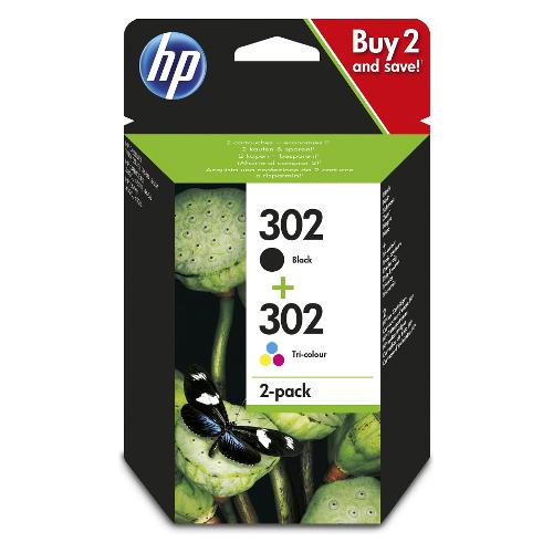 Hp Set cartucce stampante Series 302 Multipack X4D37AE 301