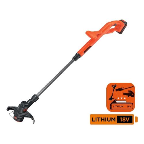 Black & Decker Tagliabordi batteria 18V 2Ah taglio 25cm ST182320 QW